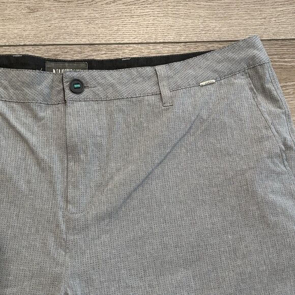 Linksoul Boardwalker Performance Golf Shorts Perforated Stretch Gray Size 40 - Picture 1 of 6
